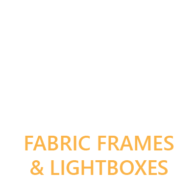 Fabric frames & lightboxes