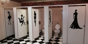 BathroomdoorVinylDecals
